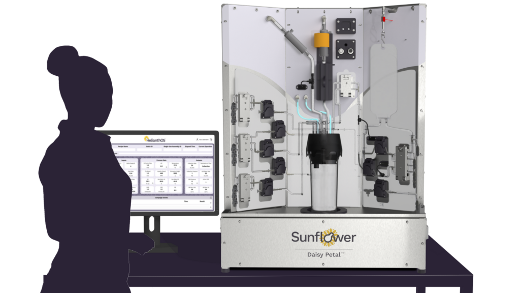 Sunflower bioreactor Daisy Petal